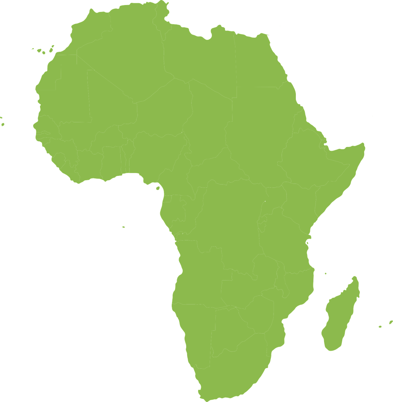 Représentation de l'Afrique pour illustrer une citation africaine